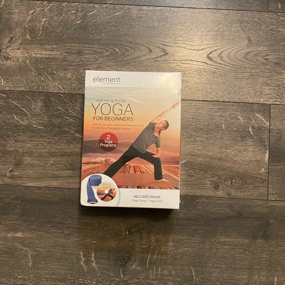 Yoga DVD‎ and Strap NEW